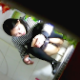 A hidden camera records an unsuspecting Asian girl taking a piss and a shit while squatting over a public floor toilet. Poop action is clearly seen from the front. No detectable audio track. Presented in about 720P HD. Over 7.5 minutes.